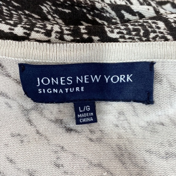 Jones New York snake print top - Picture 5 of 6
